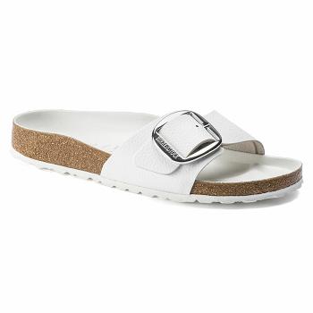 Madrid Birkenstock Big Prackou Kozene Damske Biele | SK 126JPQ